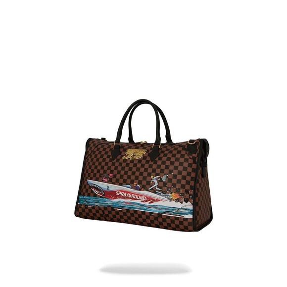 Sprayground  305 Speedboat Getaway Pyramid Duffle - Picture 3 of 8